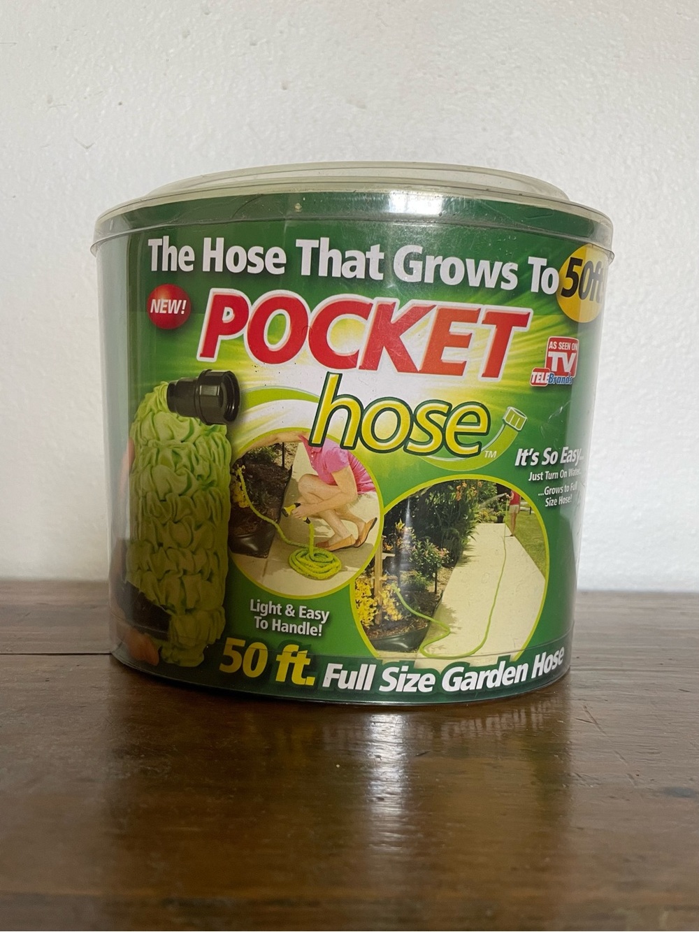 Pocket Hose 50 ft Full Size Garden Hose